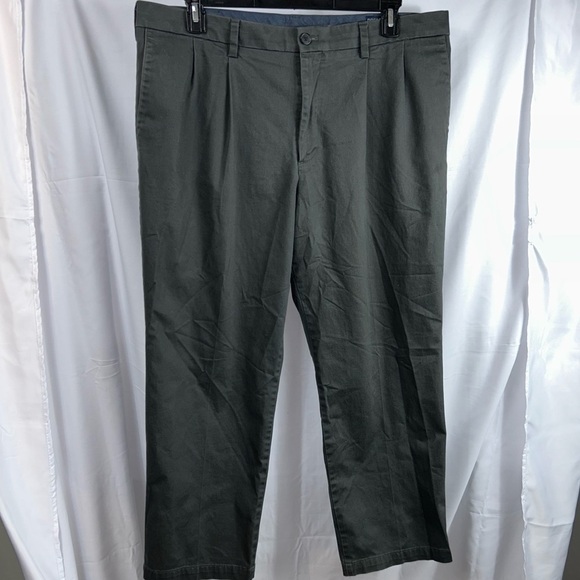 Dockers Pants Trousers Signature Khaki Flex Comfort Full Length Dress Pants - Picture 4 of 10
